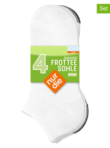 Nur Die 4er-Set: Socken in Weiß