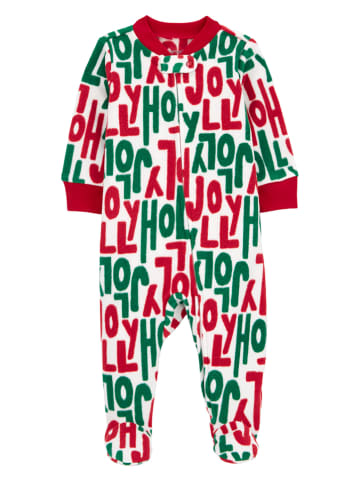 carter's Fleece pakje groen/rood/wit