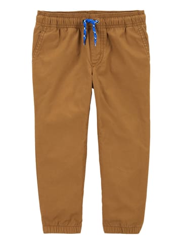 carter's Jegginsy w kolorze jasnobrązowym