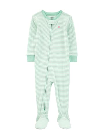 carter's Śpioszki w kolorze zielonym