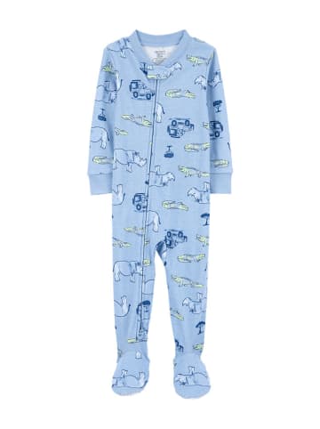 carter's Śpioszki w kolorze błękitnym