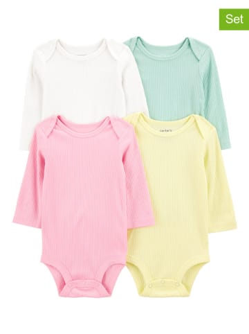 carter's 4-delige set: rompers meerkleurig