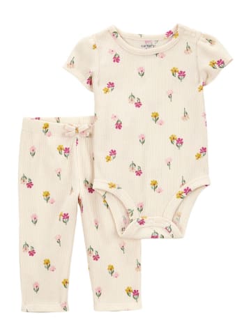 carter's 2tlg. Outfit in Creme