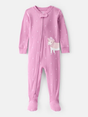 carter's Śpioszki w kolorze fioletowym