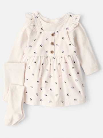 carter's 2-częściowy zestaw w kolorze kremowym