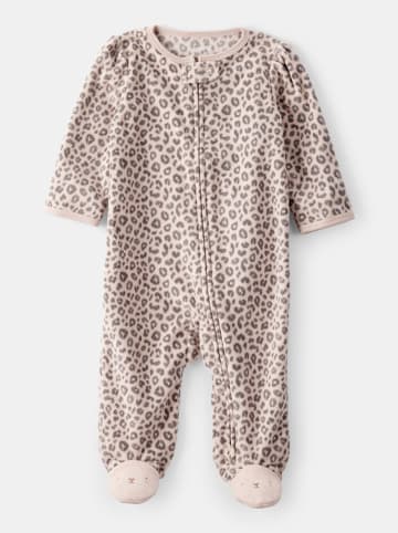 carter's Fleece-Strampler in Beige