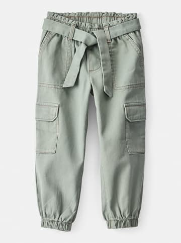 carter's Bojówki w kolorze zielonym