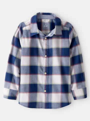 OshKosh Koszula w kolorze biało-granatowym