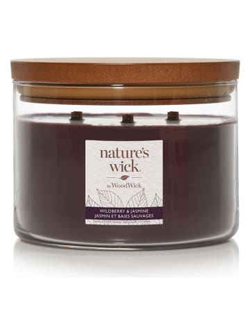 Nature's Wick by WoodWick Geurkaars "Wildberry & Jasmine" - 433 g