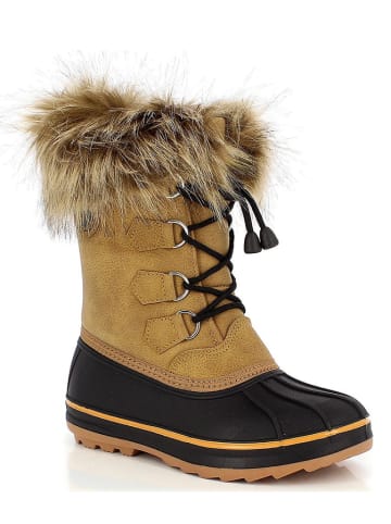 Kimberfeel Winterlaarzen "Bengal" lichtbruin