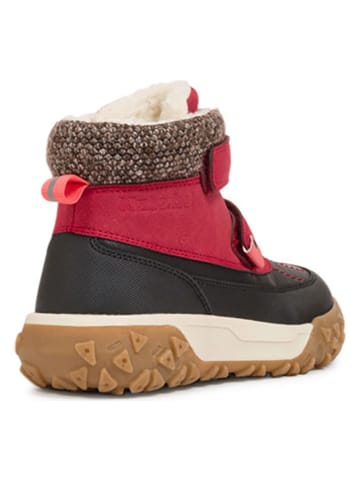 Kimberfeel Leren boots "Leonce" zwart/roze