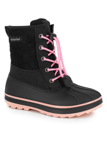 Kimberfeel Winterstiefel "Noor" in Schwarz/ Rosa