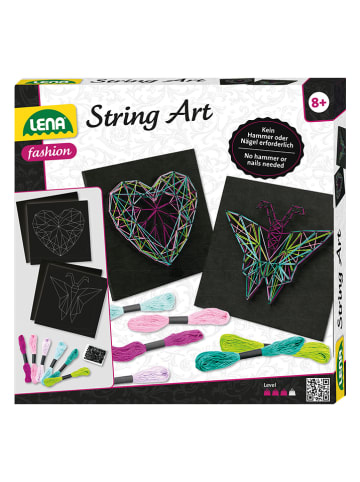 LENA Kreativset "Fadenbilder Schmetterling & Herz" - ab 8 Jahren
