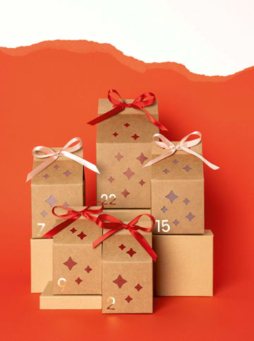 folia PAPER Adventskalendersticker "Numbers Gold" - ab 5 Jahren