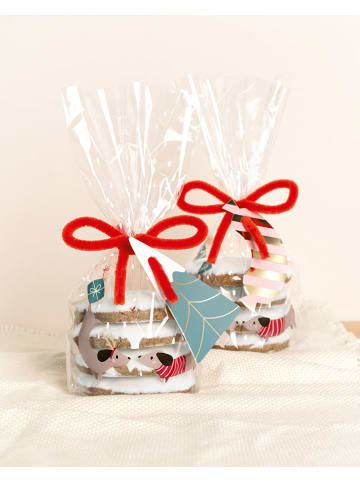 folia PAPER Snoepzakkenset "Merry Woofmas" - vanaf 6 jaar