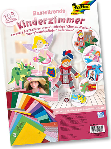 folia PAPER Knutselset "Kinderkamer" meerkleurig