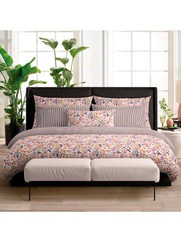 Cacharel Satin-Bettwäsche-Set  in Rosa/ Bunt