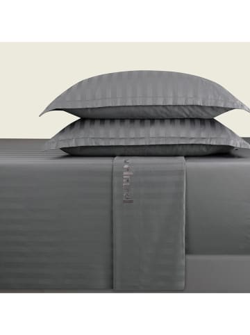 Cacharel textiles Satin-Bettlaken in Grau