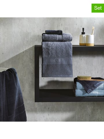 Cacharel 2er-Set: Duschtücher in Blau