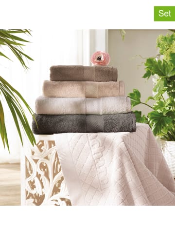 Cacharel 4er-Set: Handtücher in Beige