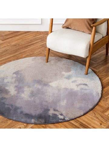 Cacharel textiles Indoor-Teppich in Hellgrau/ Lila
