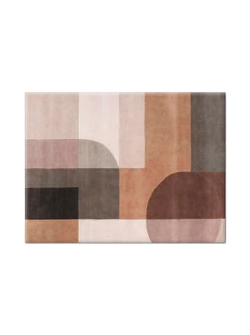 maison héritage PARIS Indoor-Teppich "Vista" in Braun/ Schwarz