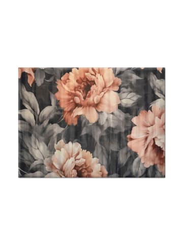 maison héritage PARIS Indoor-Teppich "Élégance" in Schwarz/ Rosa