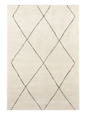 Elle Decoration Kurzflor-Teppich "Massy" in Creme