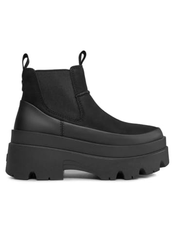 UGG Leren chelseaboots "Brisbane" zwart