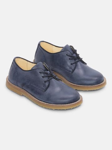 Bundgaard Leren veterschoenen "Timmi" donkerblauw