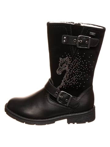 Lurchi Leder-Boots "Heidi" in Schwarz