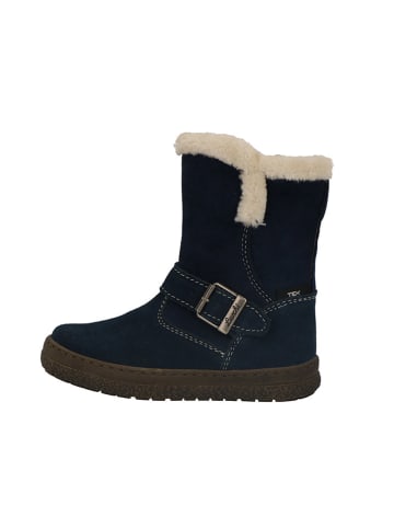 Lurchi Leder-Boots "Anna" in Dunkelblau