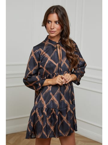 L'armoire de Suzette Jurk zwart/bruin