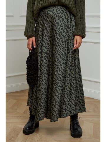 L'armoire de Suzette Rock in Khaki/ Schwarz