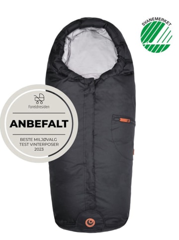 easygrow Fußsack "Harmoni" in Schwarz - (L)130 cm