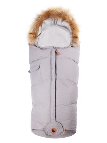 easygrow Fußsack "Exclusive" in Grau - (L)130 cm