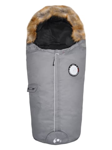 easygrow Fußsack "Nature" in Grau - (L)125 cm
