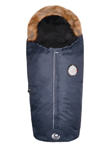 easygrow Fußsack "Nature" in Dunkelblau - (L)125 cm