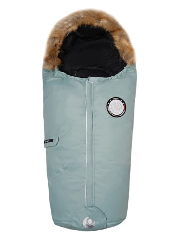easygrow Fußsack "Nature" in Türkis - (L)125 cm
