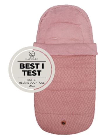 easygrow Fußsack "Grandma Saga" in Rosa - (L)110 cm