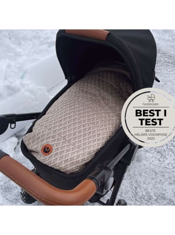 easygrow Fußsack "Grandma Saga" in Beige - (L)110 cm