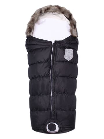 easygrow Fußsack "Flex 3 Season" in Schwarz - (L)130 cm