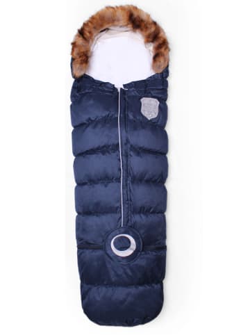 easygrow Fußsack "Flex 3 Season" in Dunkelblau - (L)130 cm