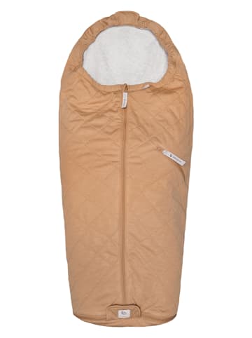 easygrow Fußsack "Spire" in Hellbraun - (L)115 cm