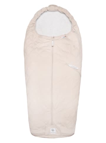 easygrow Fußsack "Spire" in Creme - (L)115 cm