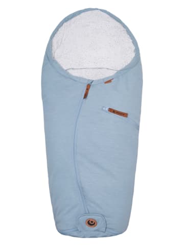easygrow Fußsack "Lyng" in Hellblau - (L)97 cm