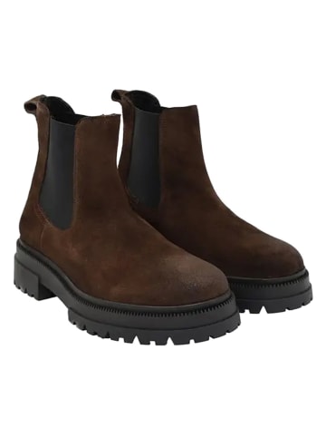 Tommy Hilfiger Shoes Leren chelseaboots bruin