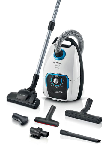 Bosch Kleingeräte Bodenstaubsauger "ProSilence" in Weiß