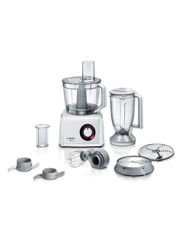 Bosch Kleingeräte Küchenmaschine "Foodprocessor" in Weiß/ Grau - 800 W