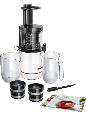 Bosch Kleingeräte Entsafter "Slow Juicer" in Schwarz/ Weiß - 150 W